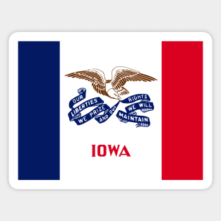 Flag of Iowa Sticker